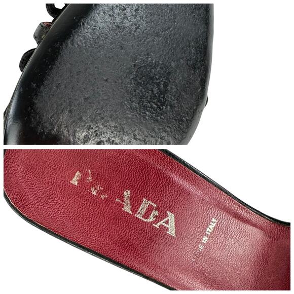 Prada Crochet Sandal Heels - Picture 7 of 7